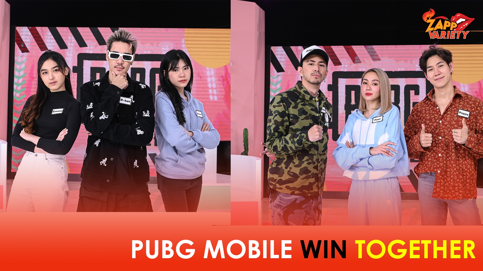 PUBG MOBILE WIN TOGETHER อีพีนี้กัปตันลุยเอง! โฟร์-นิกกี้-P-HOT  ศึกแห่งศักดิ์ศรีที่มีบทลงโทษสุดแสบเป็นตัวตัดสิน ทีมไหนตัวจริง ทีมไหน “โคตร Noob” 